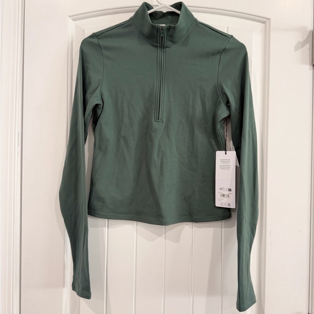 ALO Yoga Softsculpt Long Sleeve Precision 1/4 Zip Small
